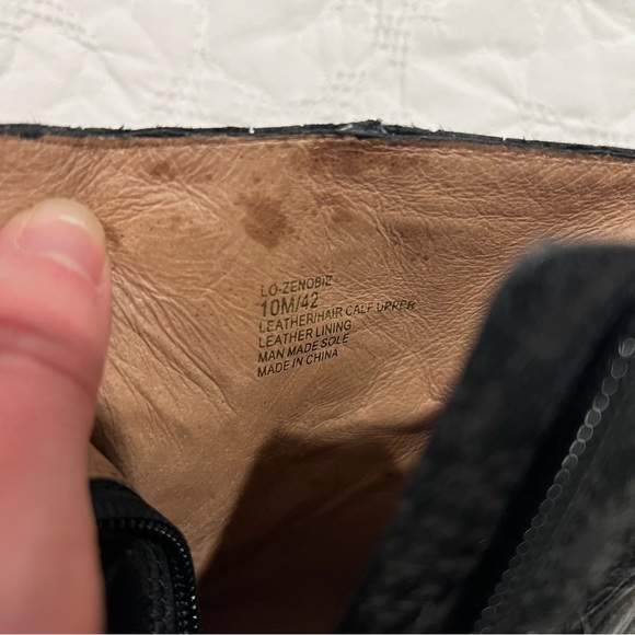 Louise te Cie leather boot size 10 - Picture 7 of 8